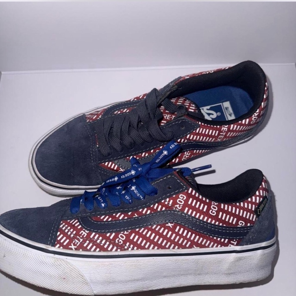 Vans Gray and Red Men's Sneakers